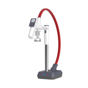 3132_HiDis-dispenser-arm_catalog-1000 Labsun HiDis-Entnahmearm für Reinstwasser mit Display und rotem Verbindungsschlauch