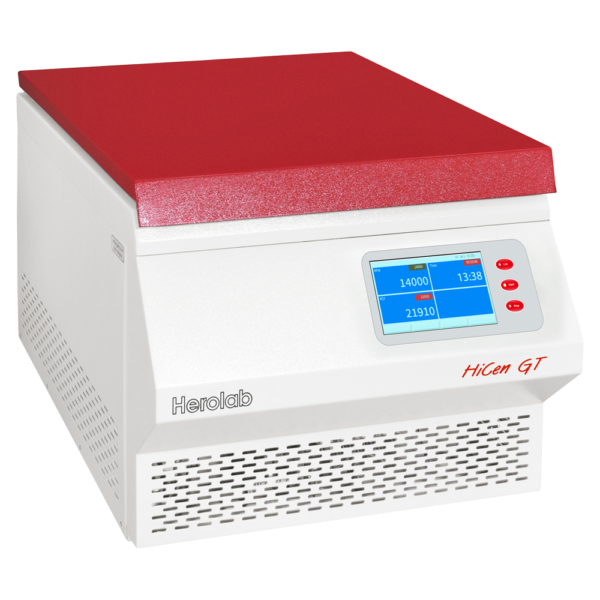 herolab-hicen-gt-01 Herolab HiCen GT, Großvolumen-Standzentrifuge für Laboranwendungen