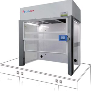 图10_第3页_Labsun Selection - Air purification fume hood & Protective cover for Balance-2 Ductless Filtering Fume Hood, 1300–1800 mm, 460–690 m³/h Airflow