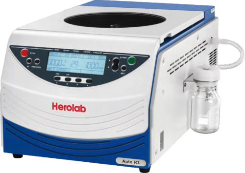 Herolab Auto R3 Integrated Centrifugal Concentrator, 800–2,000 rpm, 530 × g, < 13 mbar