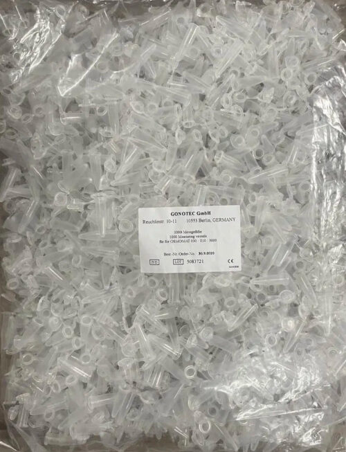 GONOTEC Messgefaesse / measuring vessels 30.9.0010, 1000 per pack GONOTEC Messgefaesse / measuring vessels 30.9.0010, 1000 per pack