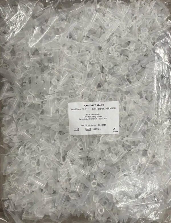 GONOTEC Messgefaesse / measuring vessels 30.9.0010, 1000 per pack GONOTEC Messgefaesse / measuring vessels 30.9.0010, 1000 per pack